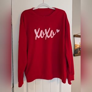 XOXO crew neck